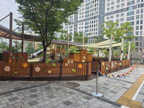 [과천토리유치원] 자연 속 놀이공간 '토리네모래숲' 개장